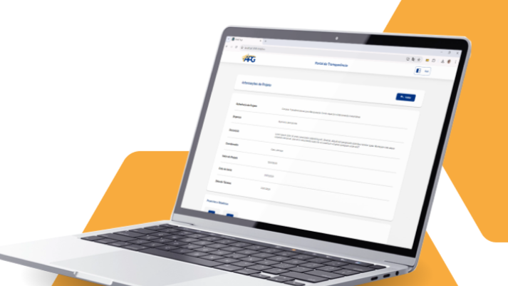 Imagem do projeto Portal Transparencia FAPG